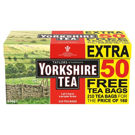 Taylors Of Harrogate Yorkshire Tea 160 50 Free Teabags 656g