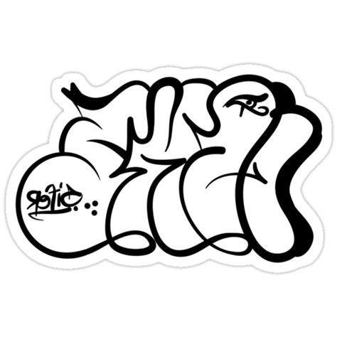 You just need to be willing. "ISKE WHITE - Graffiti" Stickers by Cypher One | Redbubble