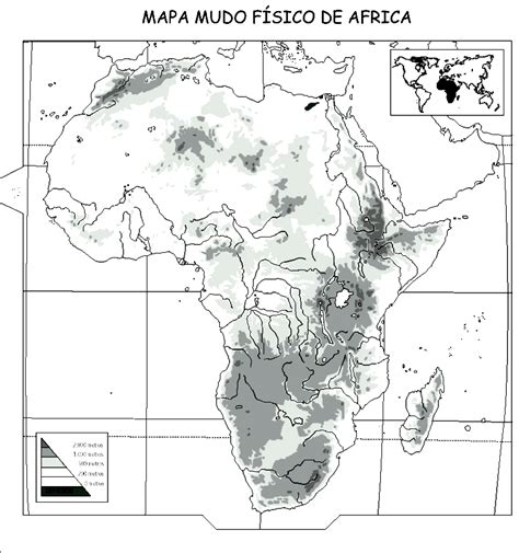 Mapa Fisico Mudo De Africa Para Imprimir Porn Sex Picture