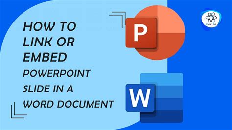 How To Embed Or Insert A Powerpoint Slide Into Word Document In 70