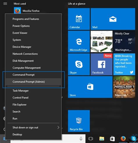 Command Prompt Commands In Windows 10