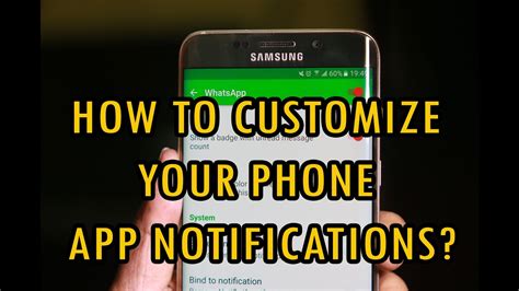 How To Customize Your Android Phone App Notifications Youtube