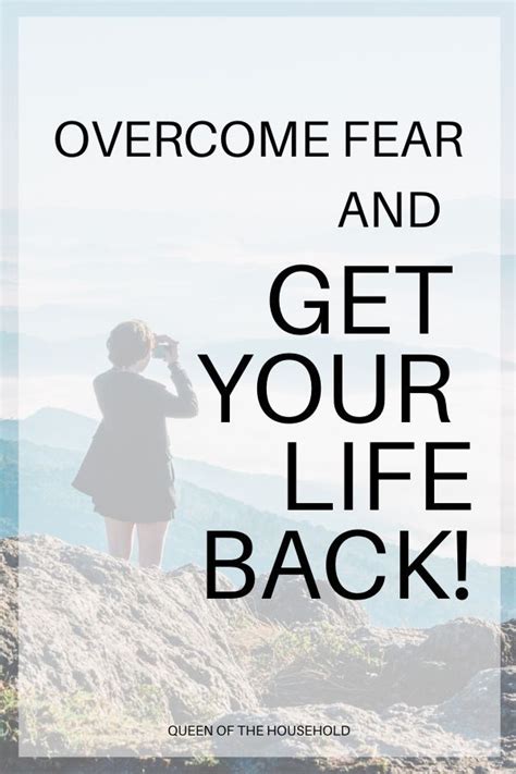 Overcome The Fear Of Failing And Get Your Life Back Conquer Fear