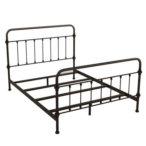 Giselle Antique Graceful Dark Bronze Victorian Iron Bed By Inspire Q