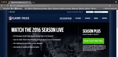 How To Stream Every Nfl Game Live Without Cable