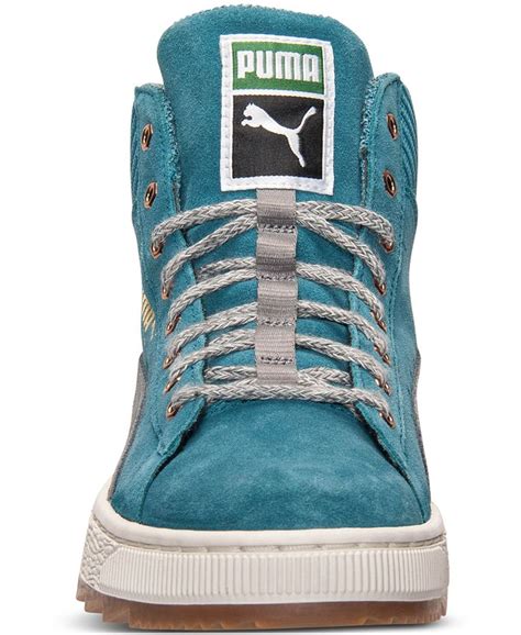 Puma Women S Suede Winterized Rugged Casual Sneakers From Finish Line And Reviews Finish Line