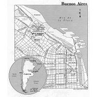 Metro Map Of Buenos Aires Buenos Aires Argentina South America