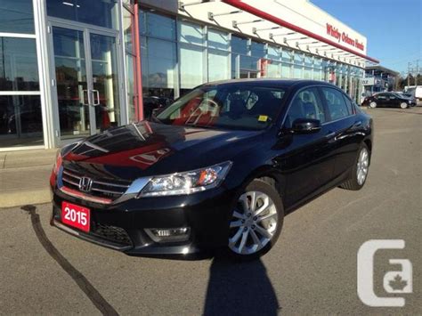 Used 2015 Honda Accord Sedan Touring For Sale In Whitby Ontario