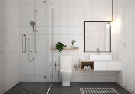 22 desain kamar mandi minimalis nyaman dan menawan