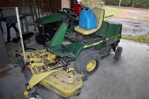 John Deere F710 Lawn Mower 48 Deck No Key With Live And Online