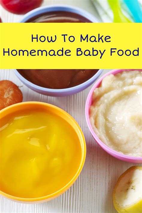 6 Tips To Make Your Own Homemade Baby Food Preemie Twins Baby Blog