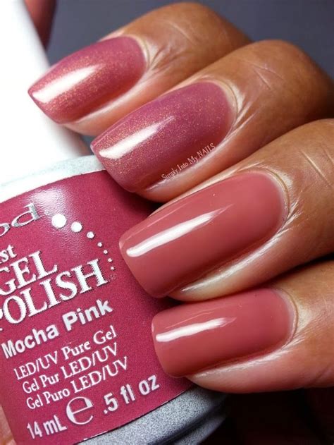 ibd just gel polish mocha pink c ibd just gel polish gel nails gel polish