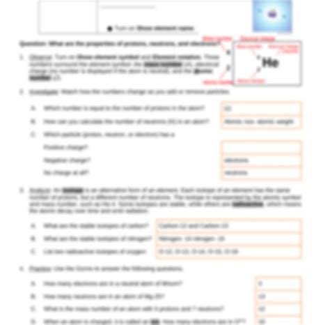 All gizmo answer key pdf element builder gizmo : Student Exploration Element Builder Gizmo Answers - Force ...