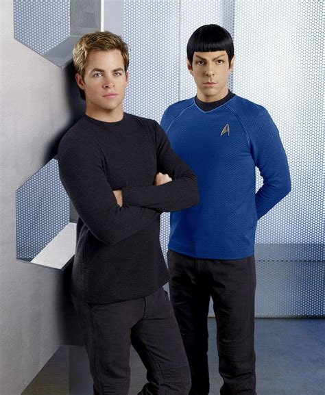 Captain James Tiberius Kirk And Mr Spock Star Trek Movies Star Trek 2009 New Star Trek Movie