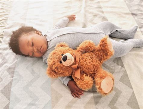 Sleeping Teddy Bear Stock Image Image Of Sleep Dark 29824095