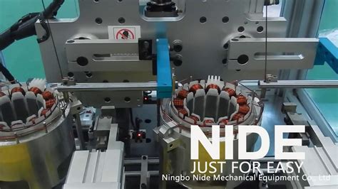 NIDE Automaitic Bldc Motor Needle Winder Machine YouTube