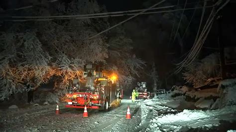 Thousands Remain Without Power In Sussex County New Jersey After Tri