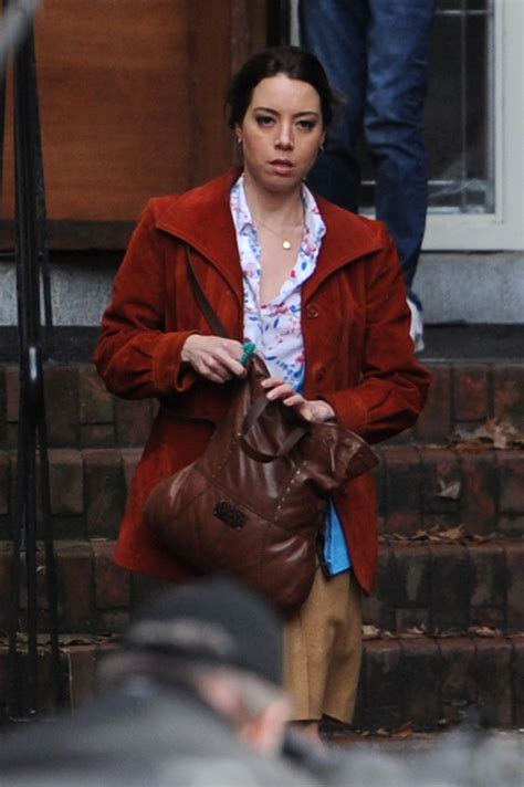 Aubrey Plaza On The Set Of Chucky In Vancouver 11032018 Hawtcelebs