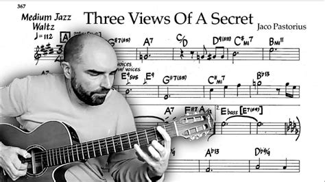 jaco pastorius three views of a secret fingerstyle guitar youtube