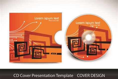 Cd Cover Corel Draw Template Free Vector Download 108574