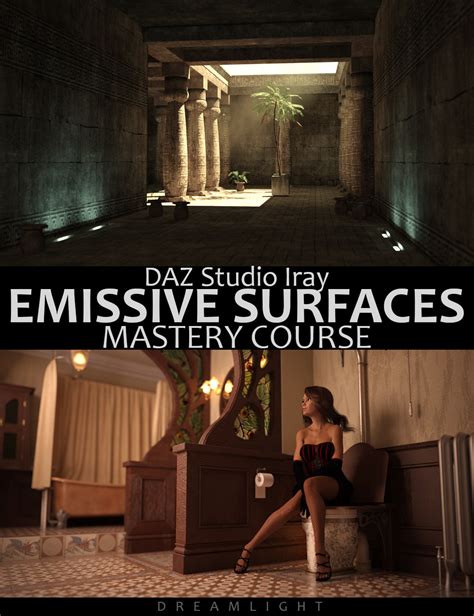 Ds Iray Emissive Surfaces Mastery Course Daz 3d