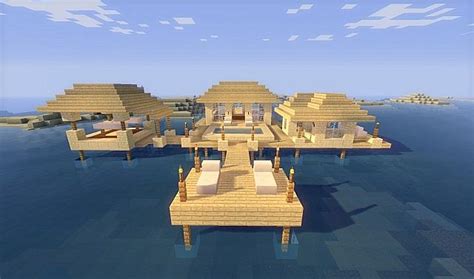 How To Build A Modern Beach House In Minecraft Live
