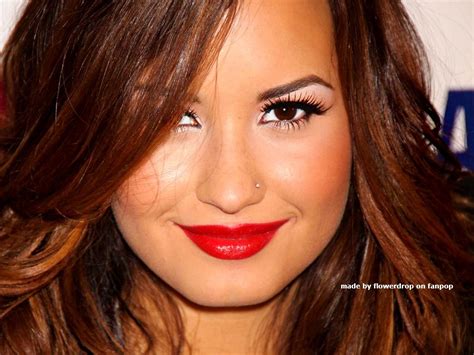 Demi Lovato Wallpaper Demi Wallpaper Pink Lips Hot Pink Lips Demi