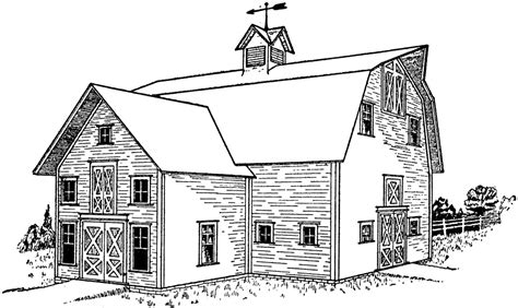 Free Barn Clipart Black And White Clip Art Library