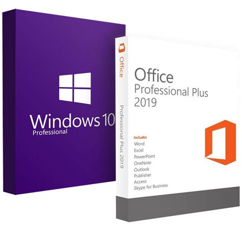 Windows 10 Pro Office 2019 Pro Plus Retail Lisans