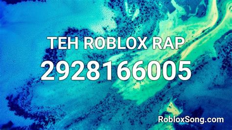 Teh Roblox Rap Roblox Id Roblox Music Codes