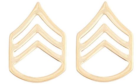 Ssg Rank Insignia Enlisted Army Warehousesoverstock