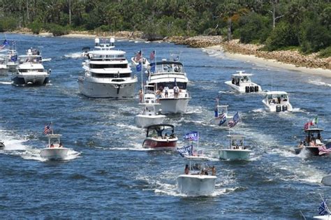 The Supporters Buoying Trumps Spirits Boat Owners Wsj