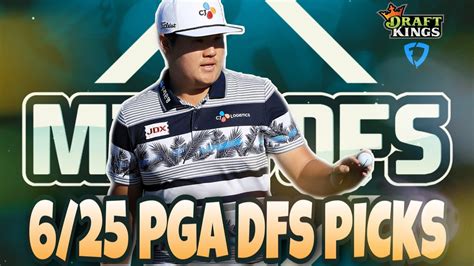 TRAVELERS CHAMPIONSHIP PGA DraftKings DFS Picks FanDuel Picks 6 25