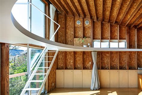 Japanese Home Renovation Features Elliptical Cutout Mezzanine Designs Ideas On Dornob