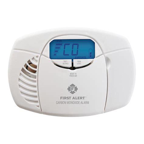 Carbon Monoxide And Smoke Alarm Sensitive Home Co2 Sensor Detector