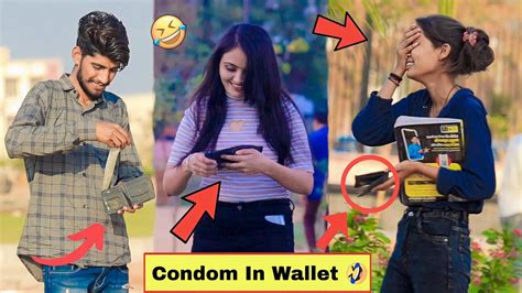 condom with wallet twist prank 😂 part3 epic reaction 🤣 dsfun youtube