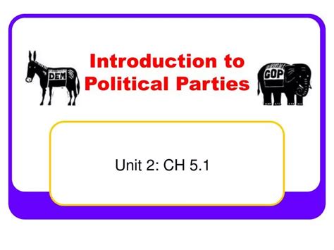 Ppt Introduction To Political Parties Powerpoint Presentation Free