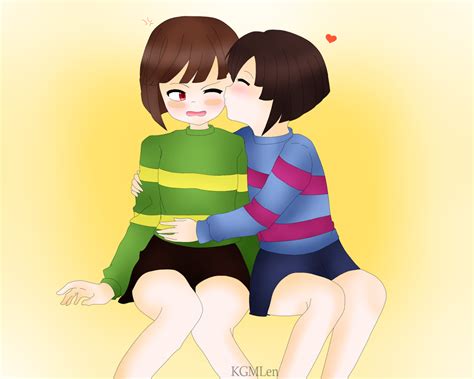 Chara And Frisk Undertale By Kgmlen On Deviantart