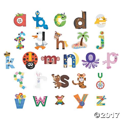 Lowercase Letters Craft Kits Letter A Crafts Alphabet Crafts
