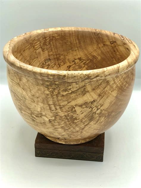 Spalted Maple Bowl American Association Of Woodturners