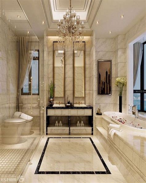 Luxury Master Large Bathroom Design
