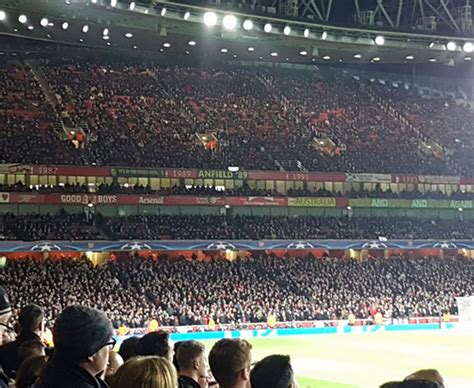 Thousands Of Empty Seats Spotted At The Emirates During Arsenal V