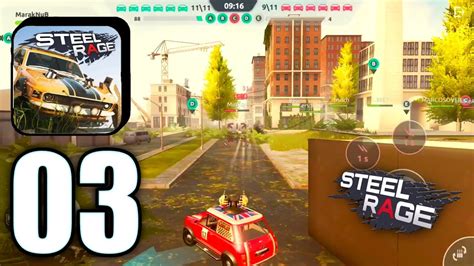 Steel Rage Robot Cars Pvp Shooter Warfare Gameplay Passo A Passo