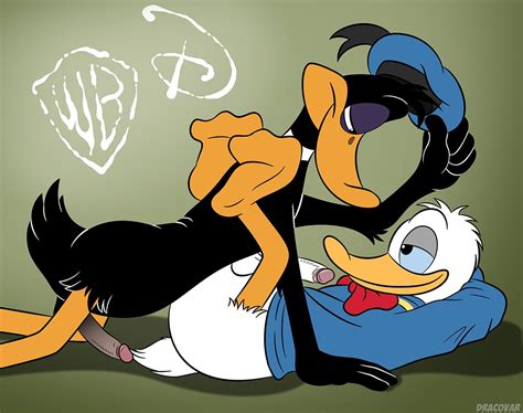 Rule 34 Balls Beak Bottomless Clothing Crossover Cum Daffy Duck Disney Donald Duck Dracovar