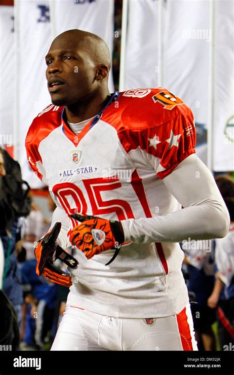 Cincinnati Bengals Wr Chad Ochocinco During Player Introductions At The