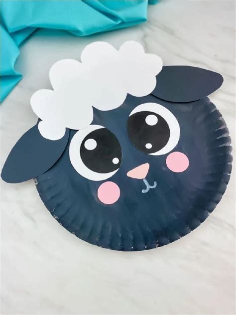 Sheep Paper Plate Craft For Kids Paper Plate Crafts For Kids Sheep