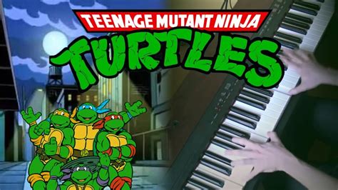 Teenage Mutant Ninja Turtles Main Theme 🐢 Piano Cover Sheet Music