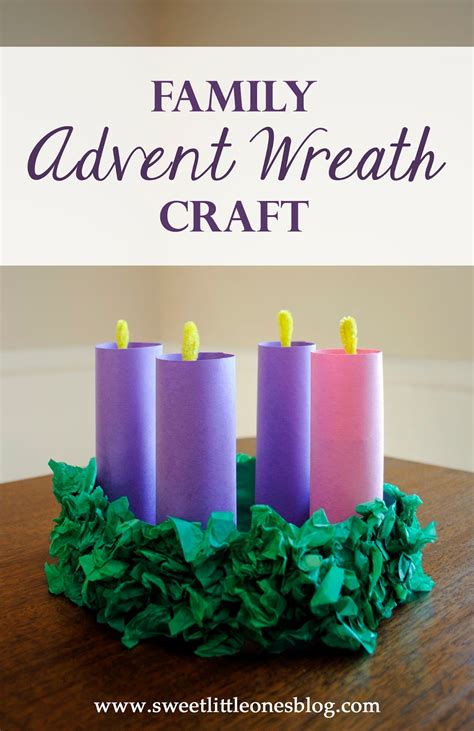 Sweet Little Ones Advent Wreath Craft