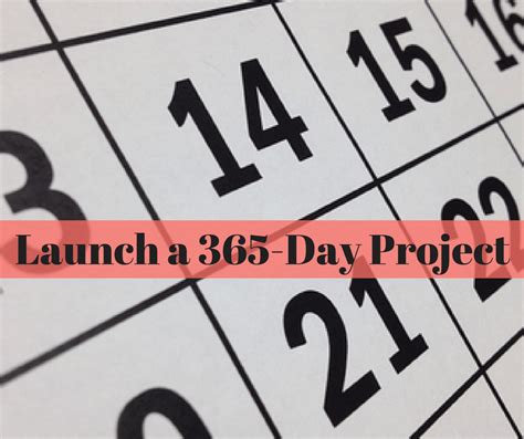 Launch A 365 Day Project