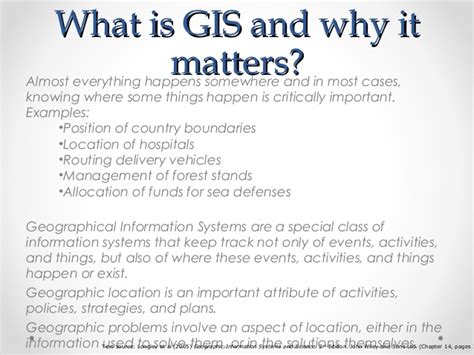 Information system (is) refers to a collection of multiple pieces of equipment involved in the collection, processing, storage, and dissemination of personal computers, smartphones, databases, and networks are just some examples of information systems. Introduction to Geographic Information System (GIS)